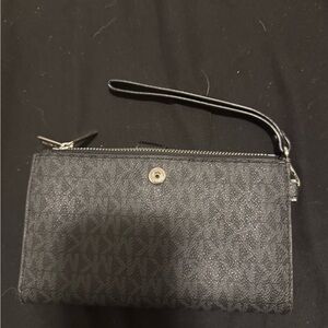 Michael Kors Black Wristlet